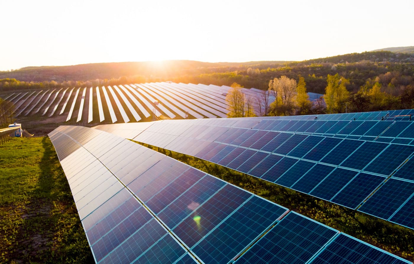 Photovoltaikanlage auf Freifläche – Solarenergie in der Landwirtschaft