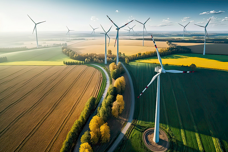 Windkraftanlagen auf landwirtschaftlichen Flächen – Energieerzeugung auf Agrarflächen